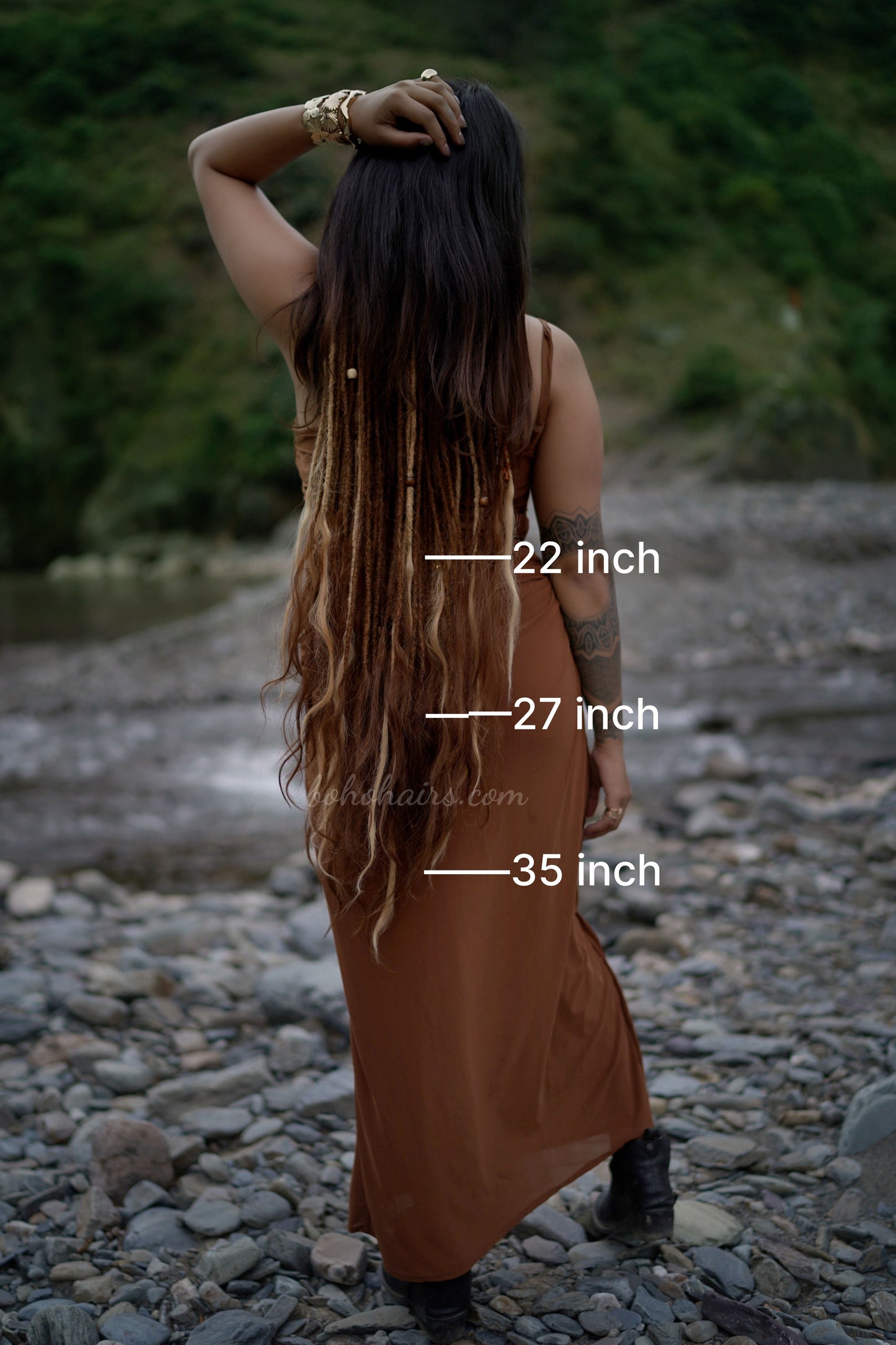 60 Dreads Clip-On Patch Set