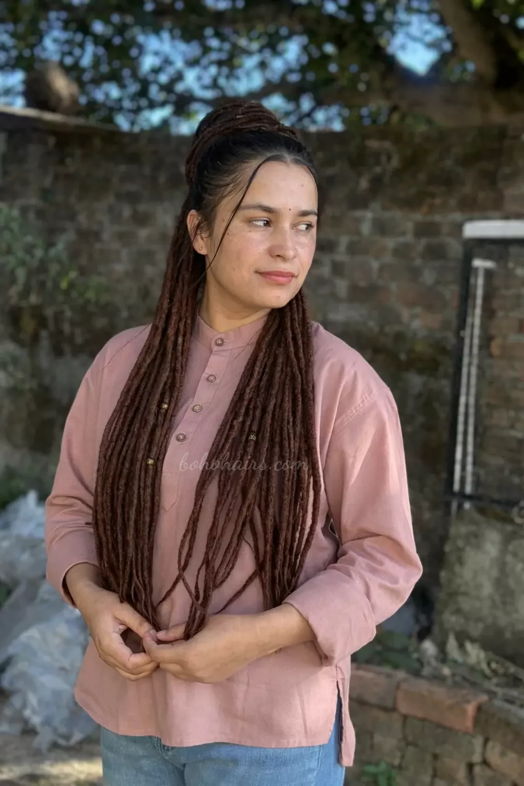 Boho Medium Thickness 46 Dreadlocks