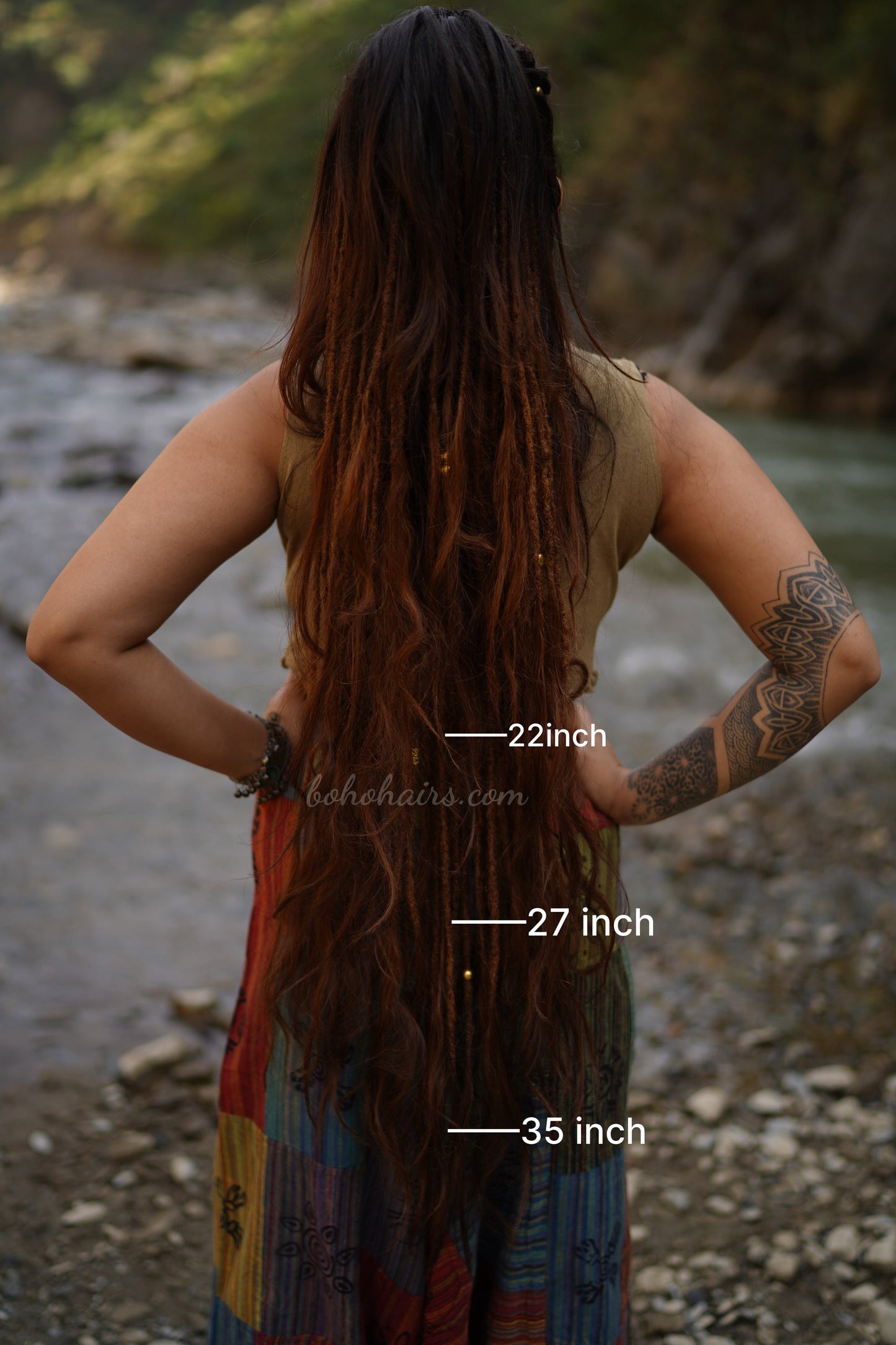 Micro Dreadlocks 70 Clip-On Extension 