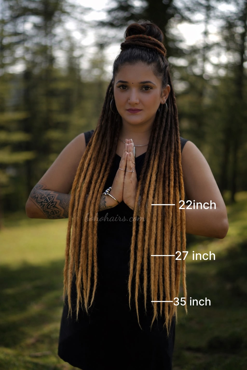 25 Thick Dreadlocks Rubber Band Set 