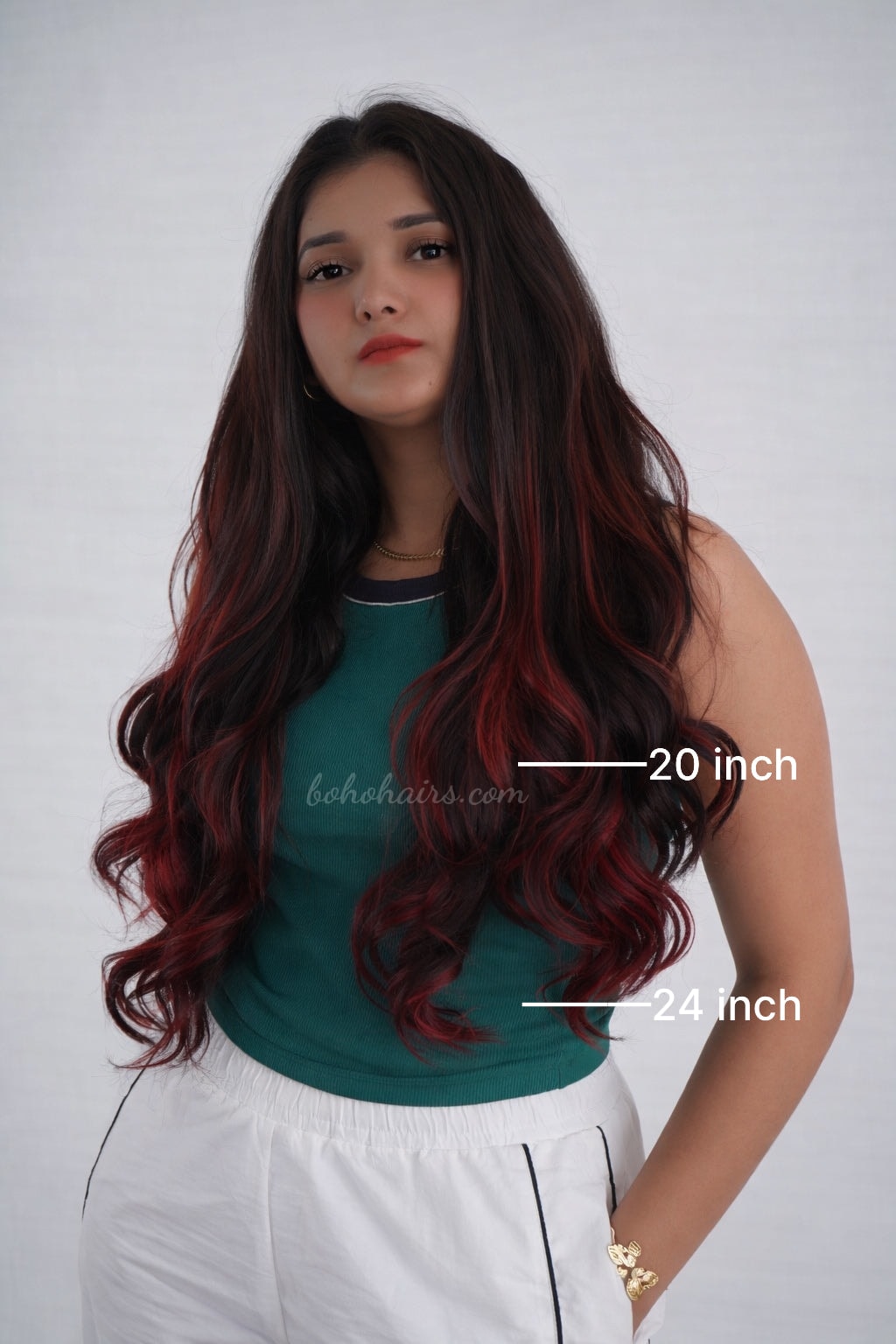 Full Colour Coverage Premium 3 weft clip-on volumizer