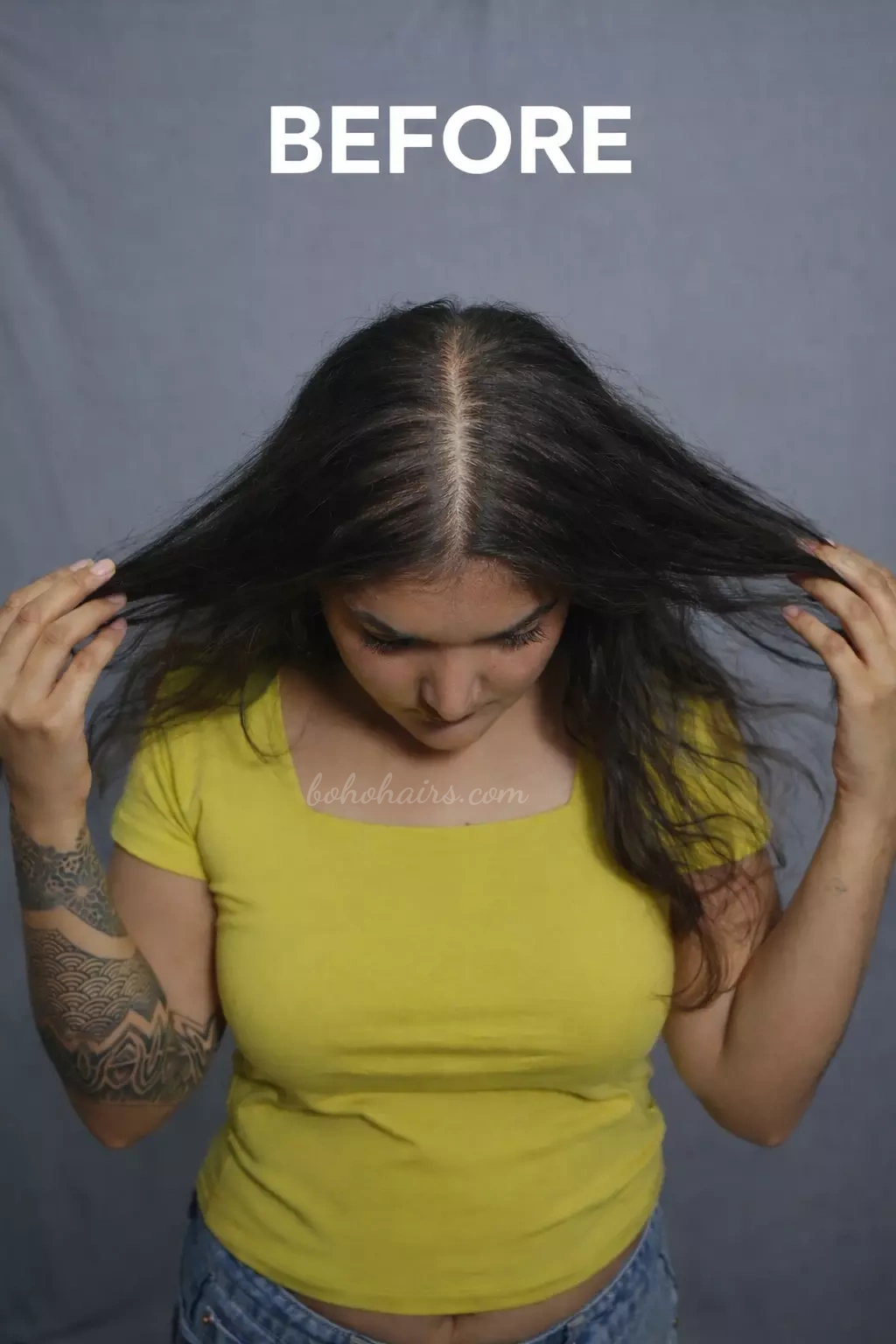 Scalp Line Topper Silk Base-1.5*5