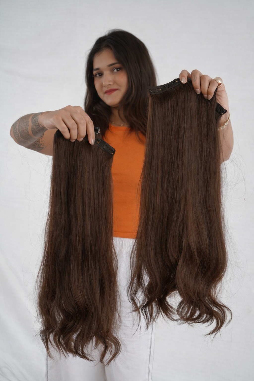 4 Patch Hair Volumizer Weft Premium Hair Extension