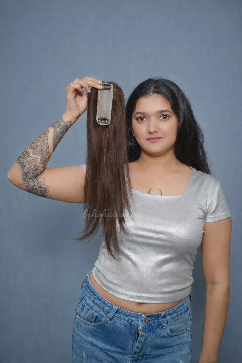 Scalp Line Topper Silk Base-1.5*5