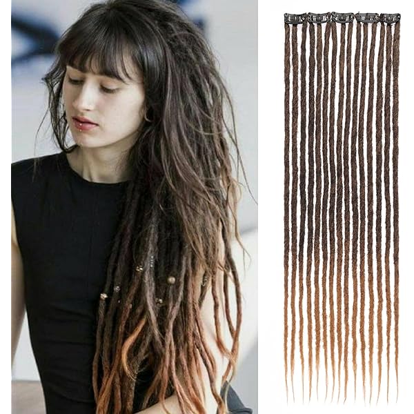 Single Clip-in Dreadlocks Strip