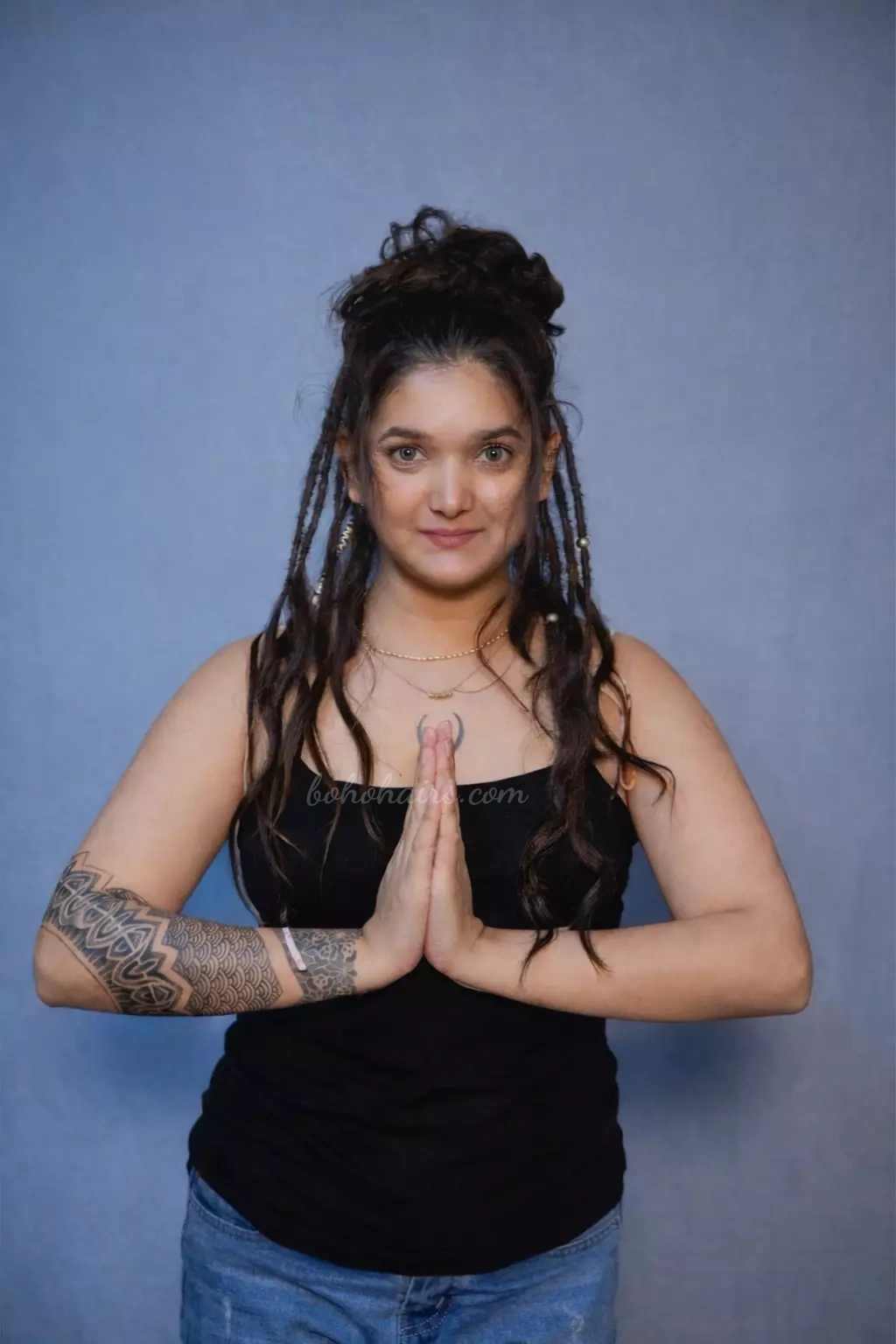 Dreadlocks Messy Bun