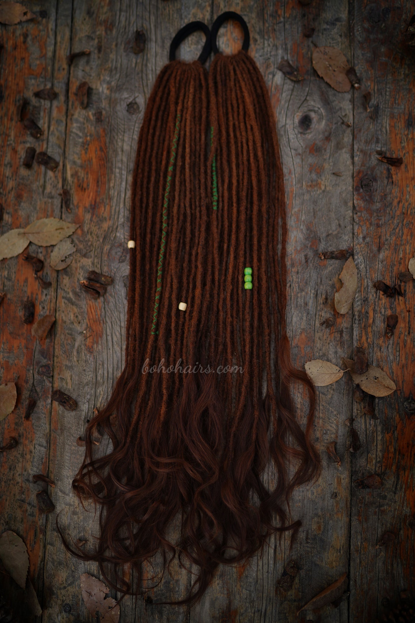 46 Medium Thickness Luxury Tail Dreadlocks