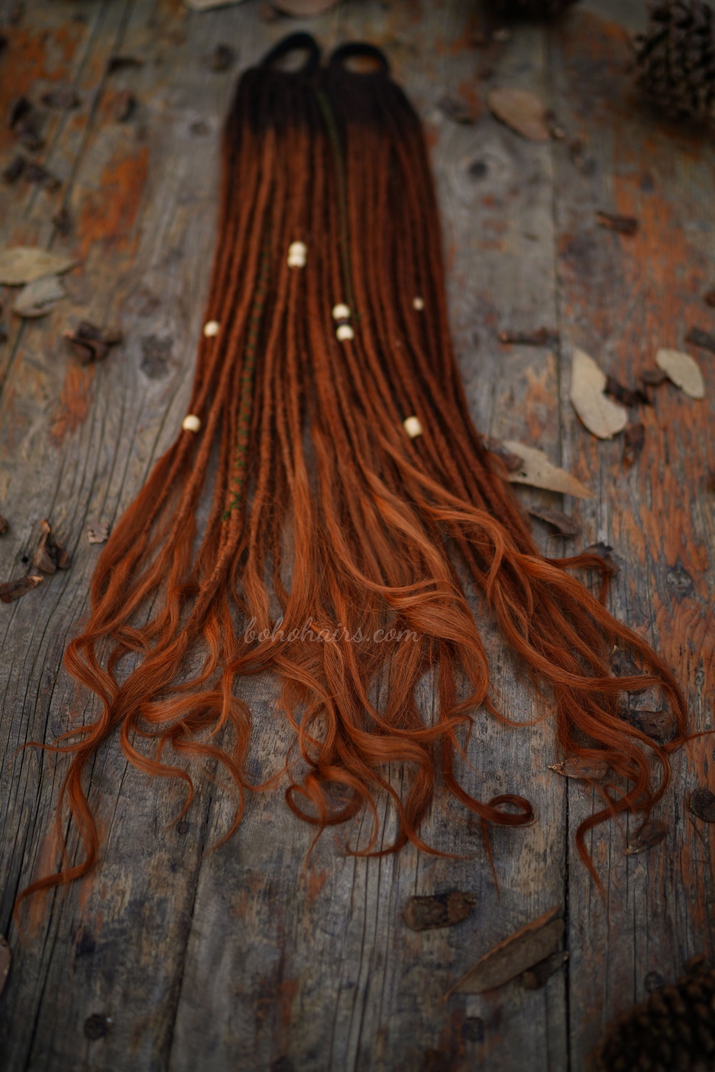46 Medium Thickness Luxury Tail Dreadlocks