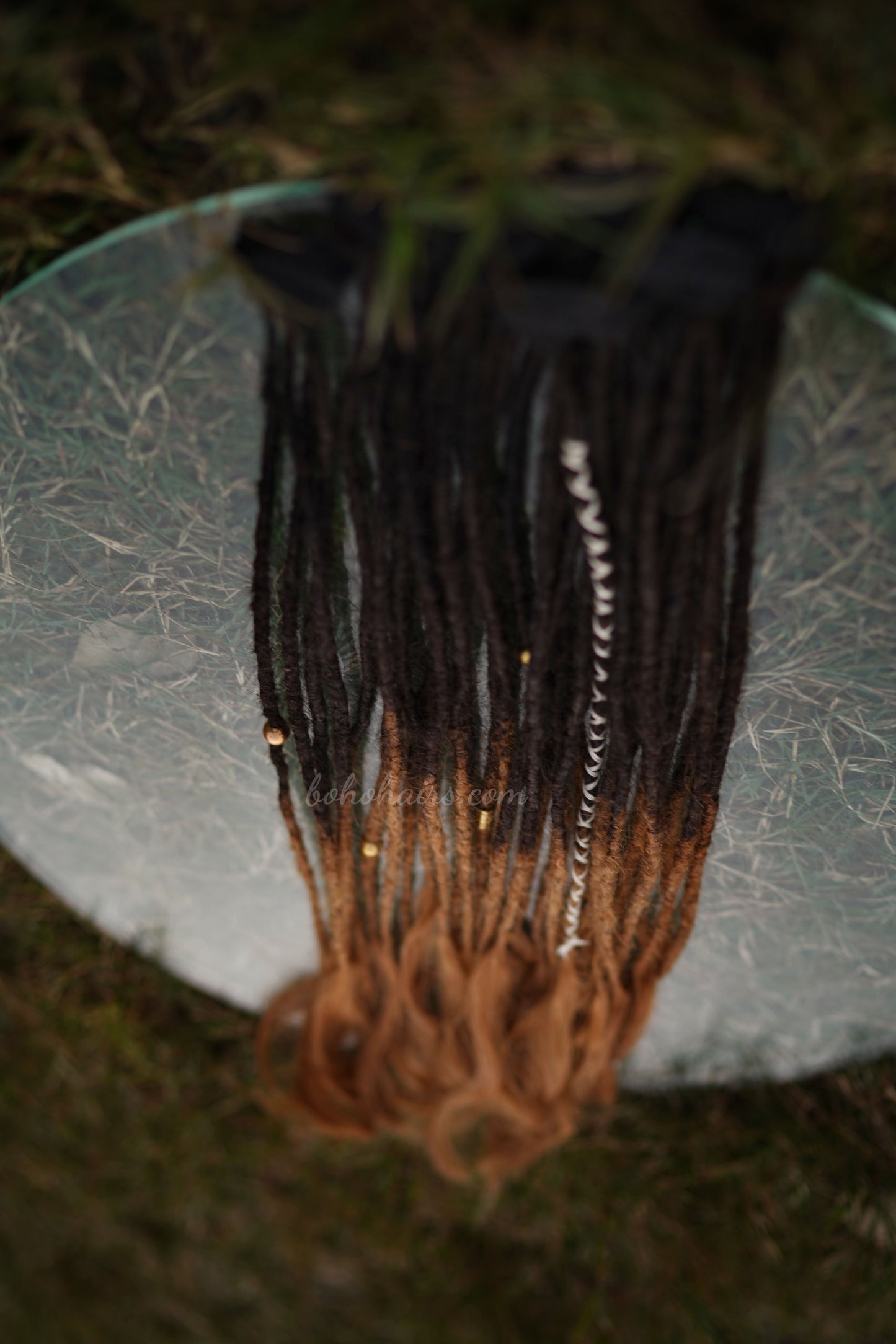 Dreadlocks Highlights Open Hair Tail