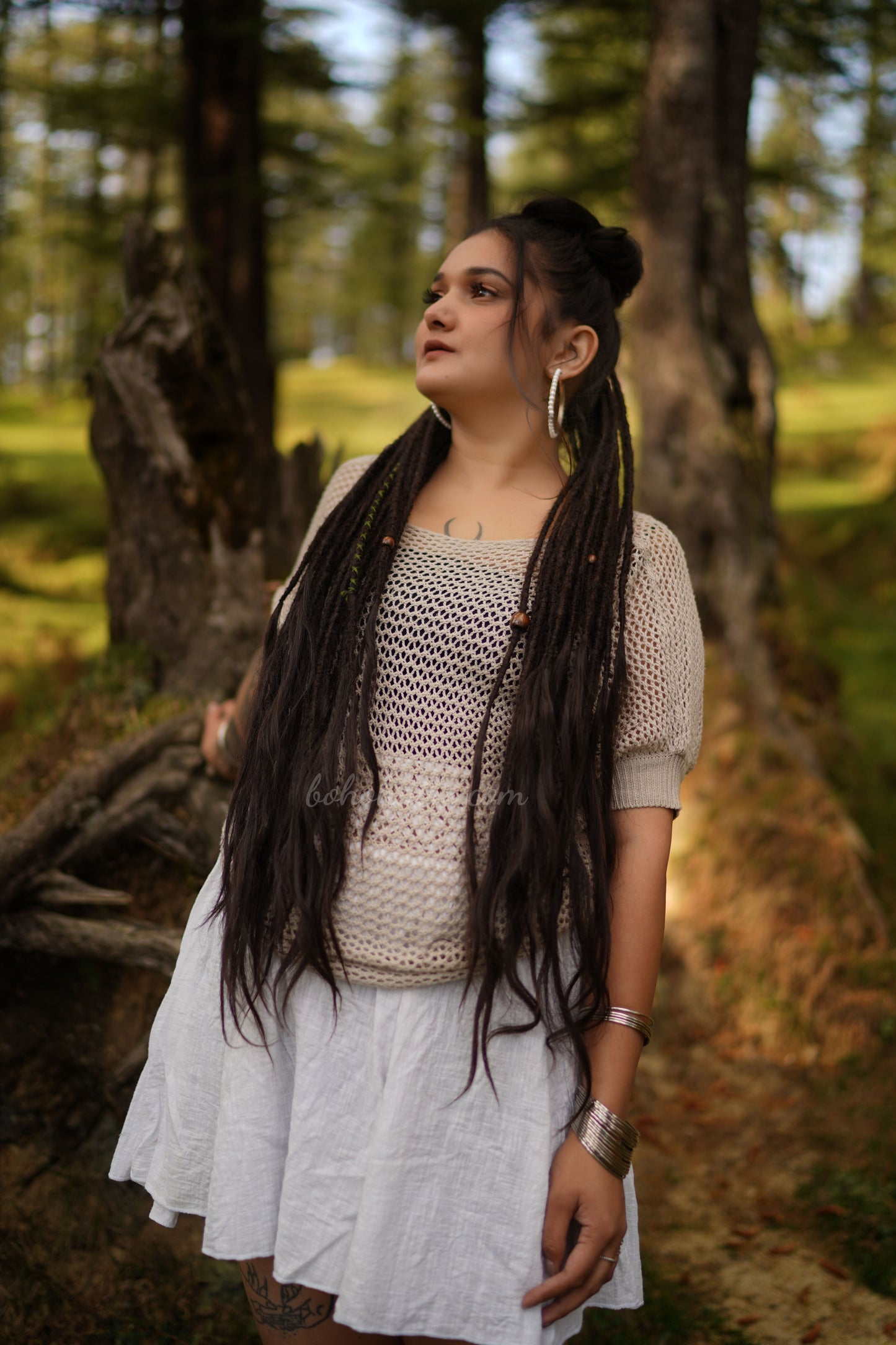 46 Medium Thickness Luxury Tail Dreadlocks