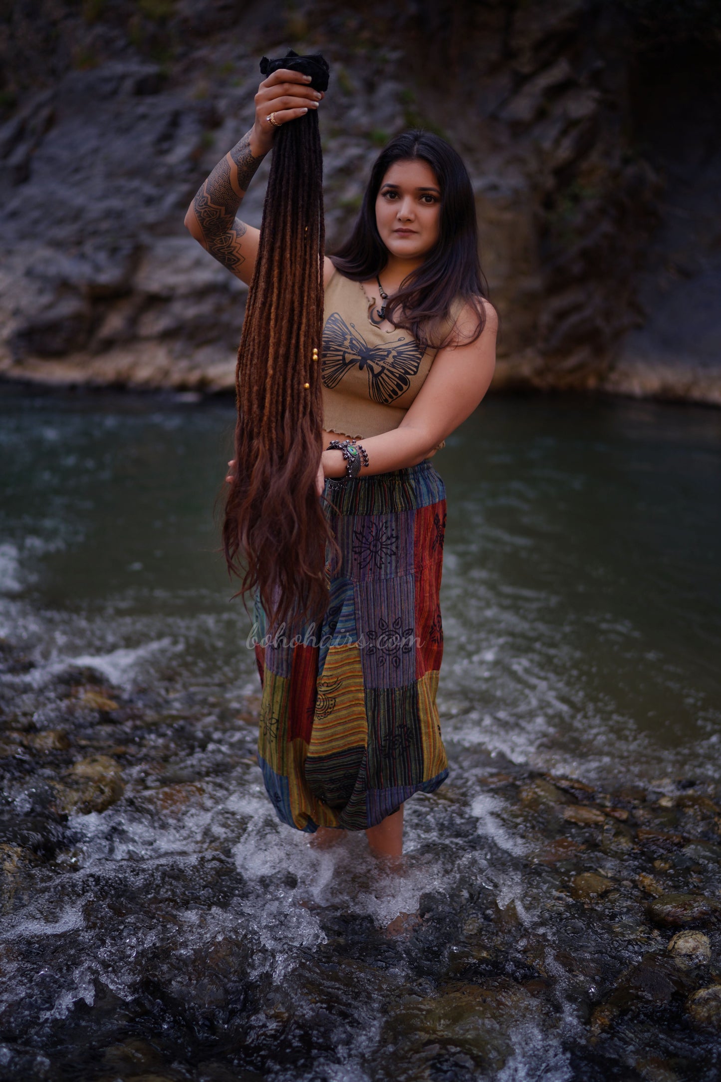 Micro Dreadlocks 70 Clip-On Extension 