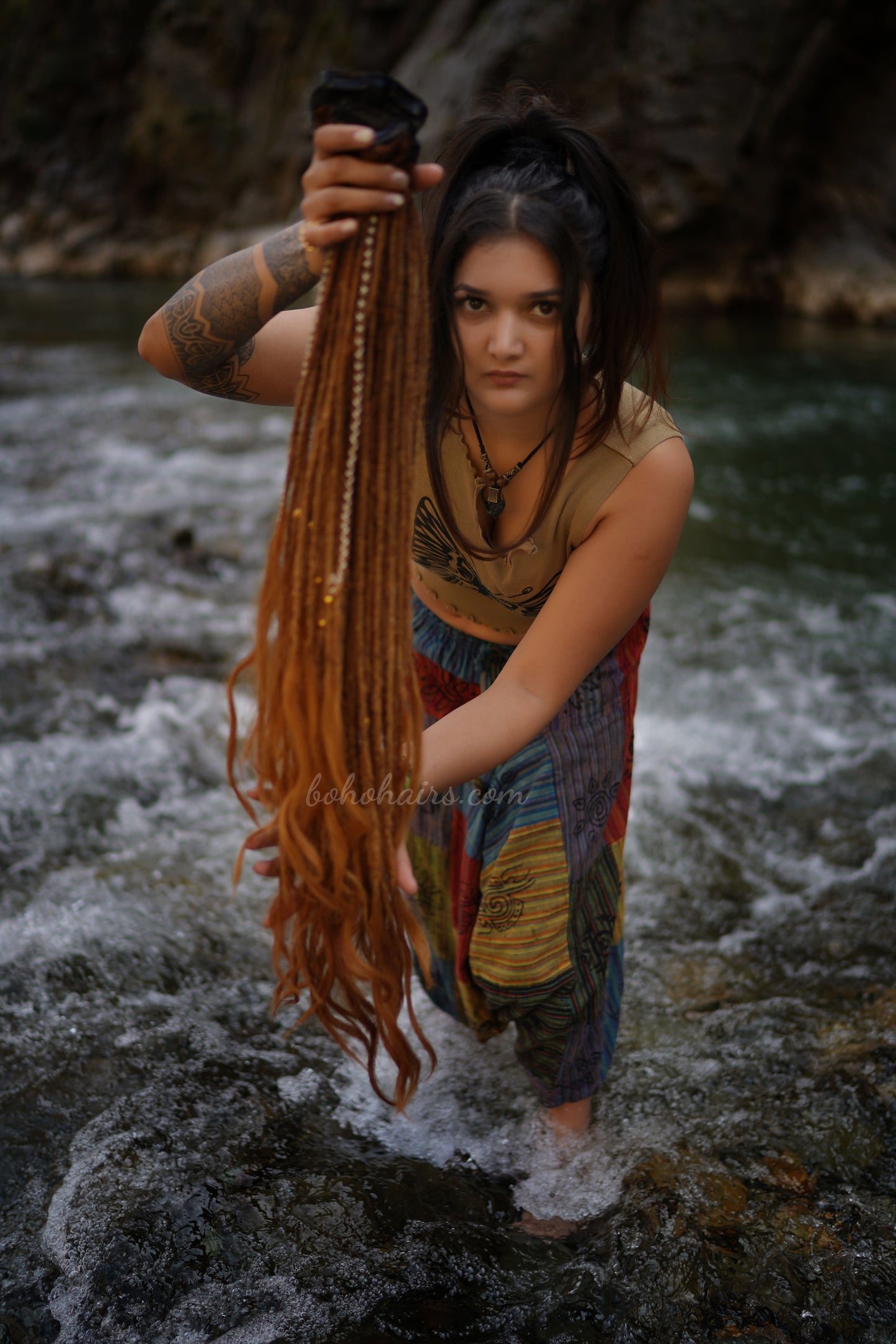 Micro Dreadlocks 70 Clip-On Extension 