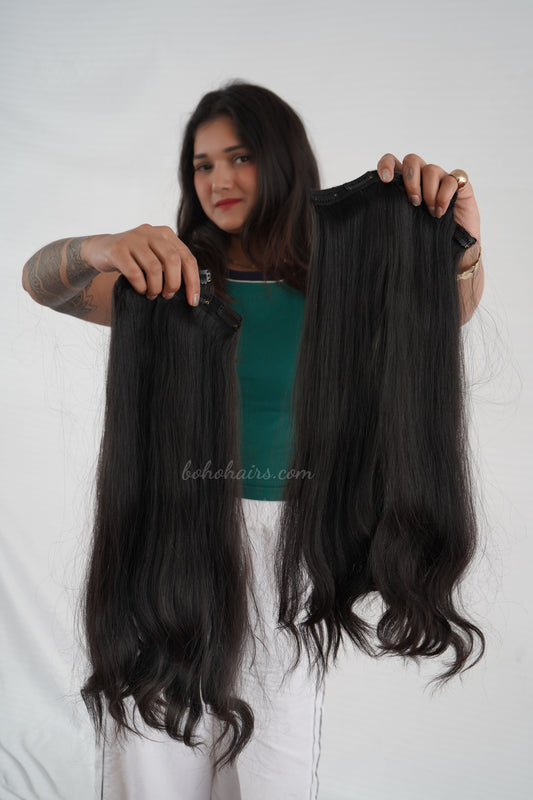 4 Patch Hair Volumizer Weft Premium Hair Extension