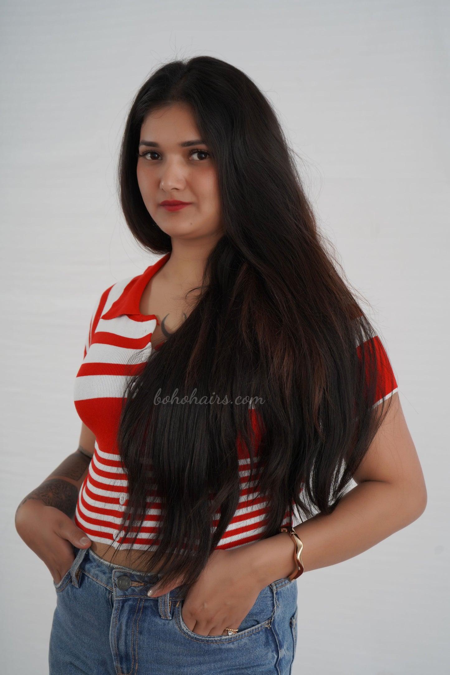 4 Patch Hair Volumizer Weft Premium Hair Extension