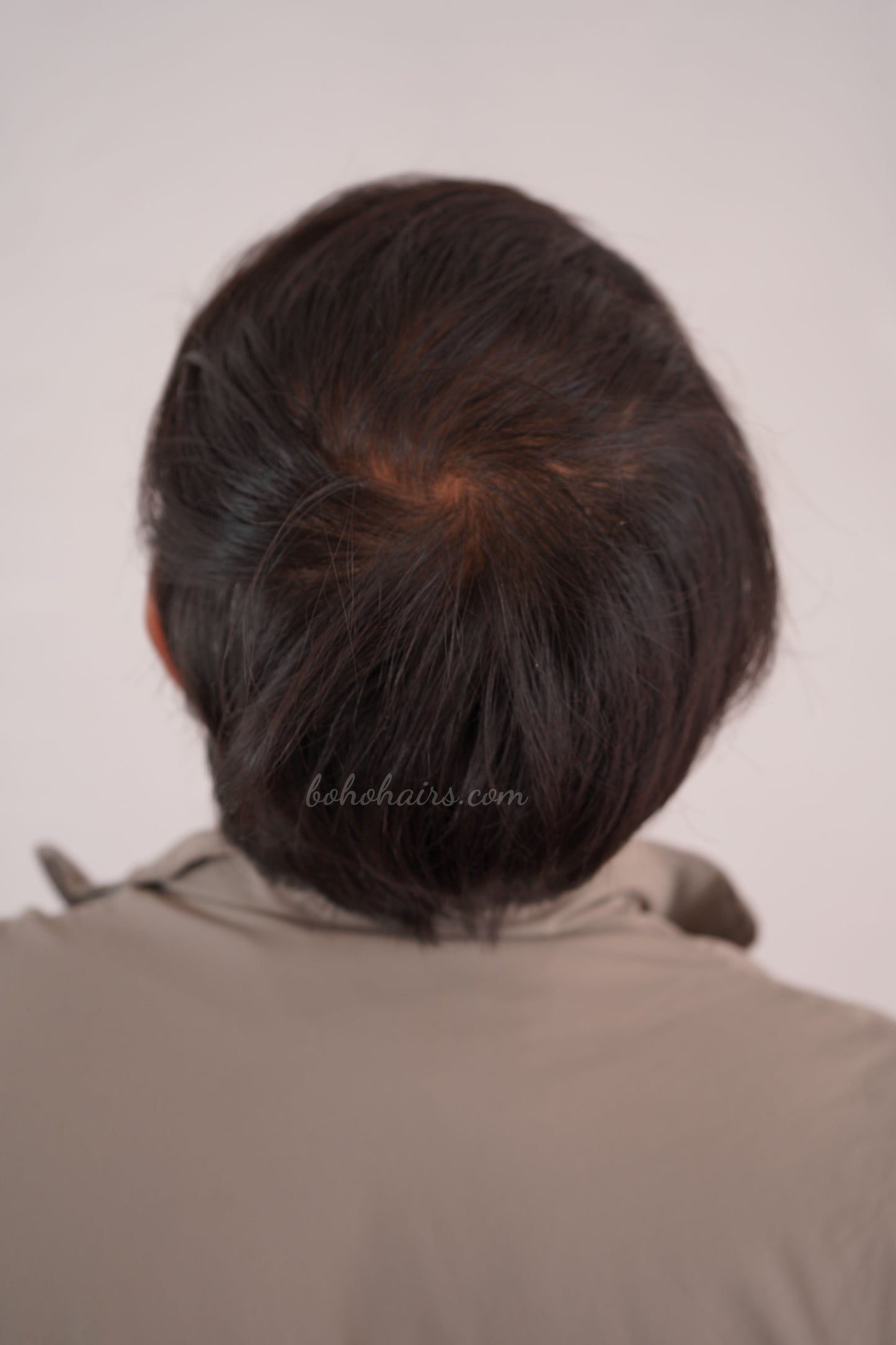 Men Hair Toper Pre Cut Lace