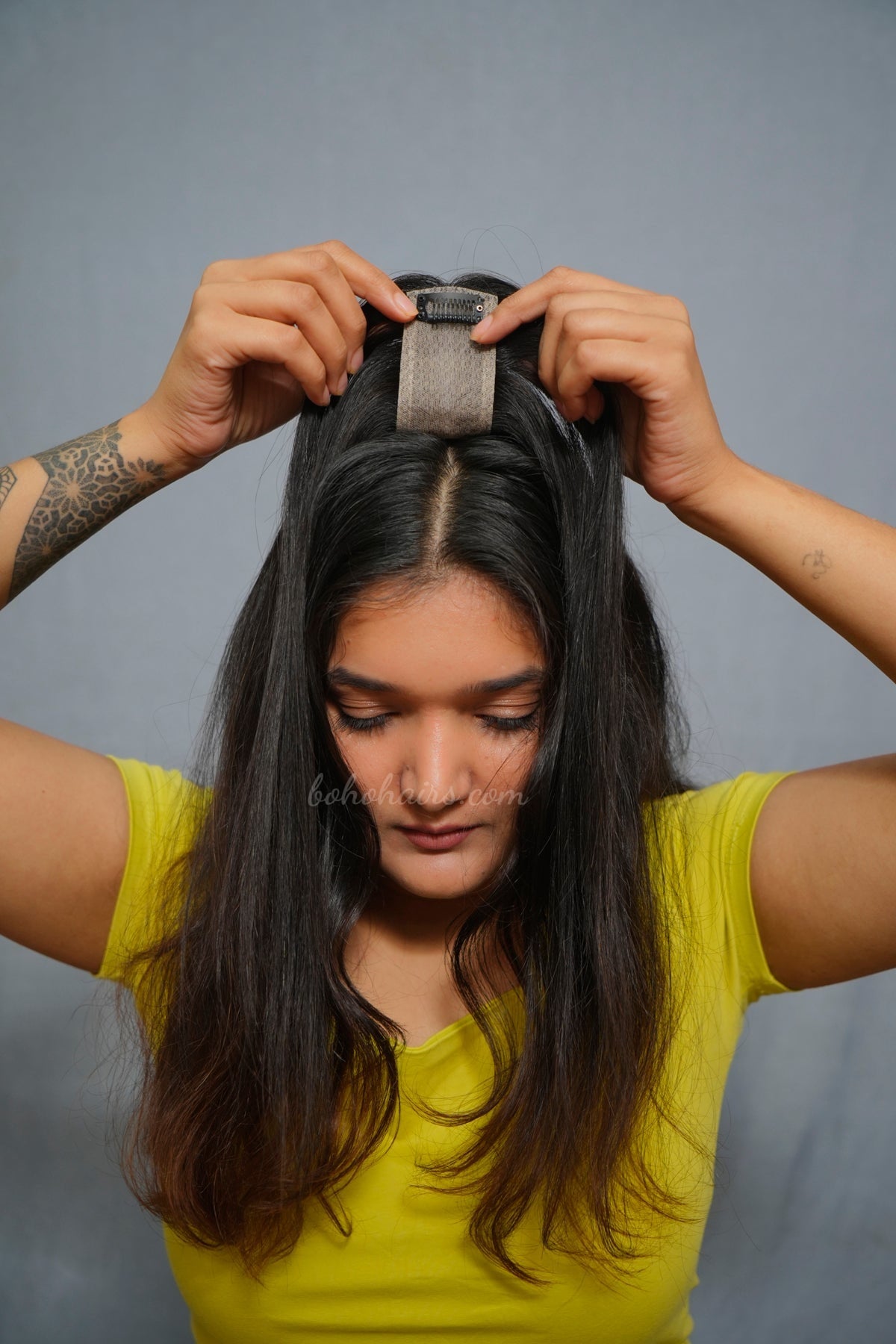 Scalp Line Topper Silk Base-1.5*5