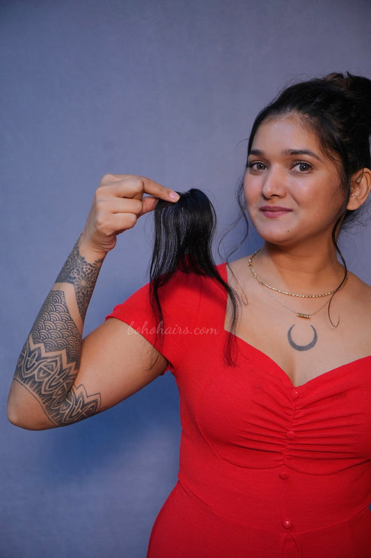 Front Bangs – Clip-In Mini Hair Bangs