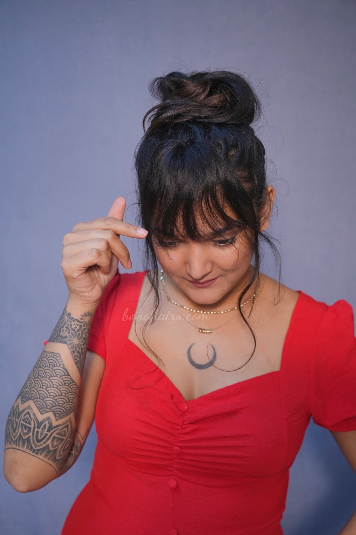 Front Bangs – Clip-In Mini Hair Bangs