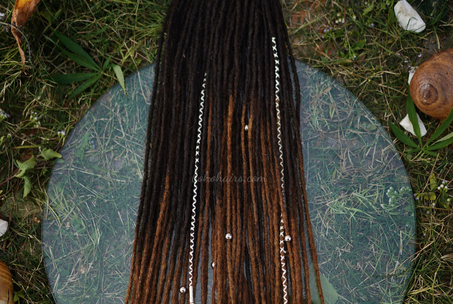 Earth Touch Long Dreadlock Extensions, Open Hair Tail