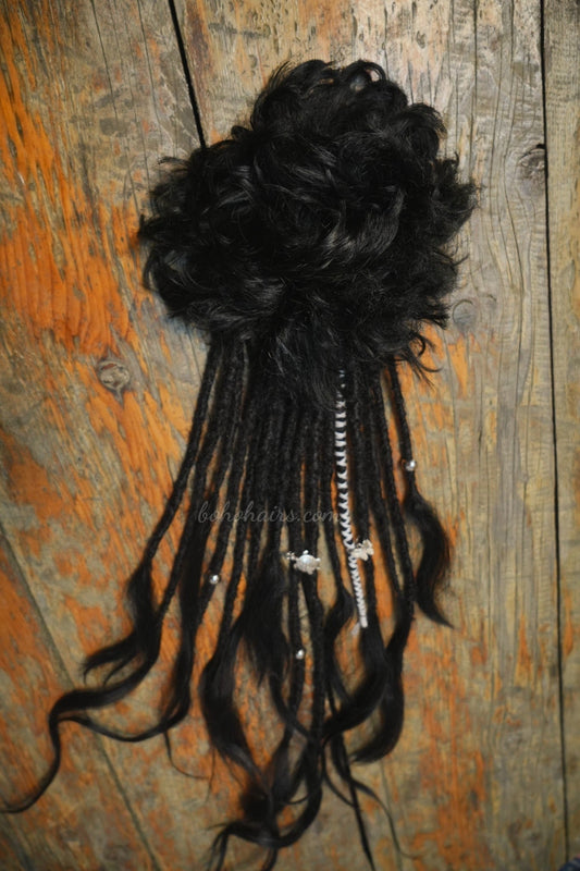 Dreadlocks Messy Bun