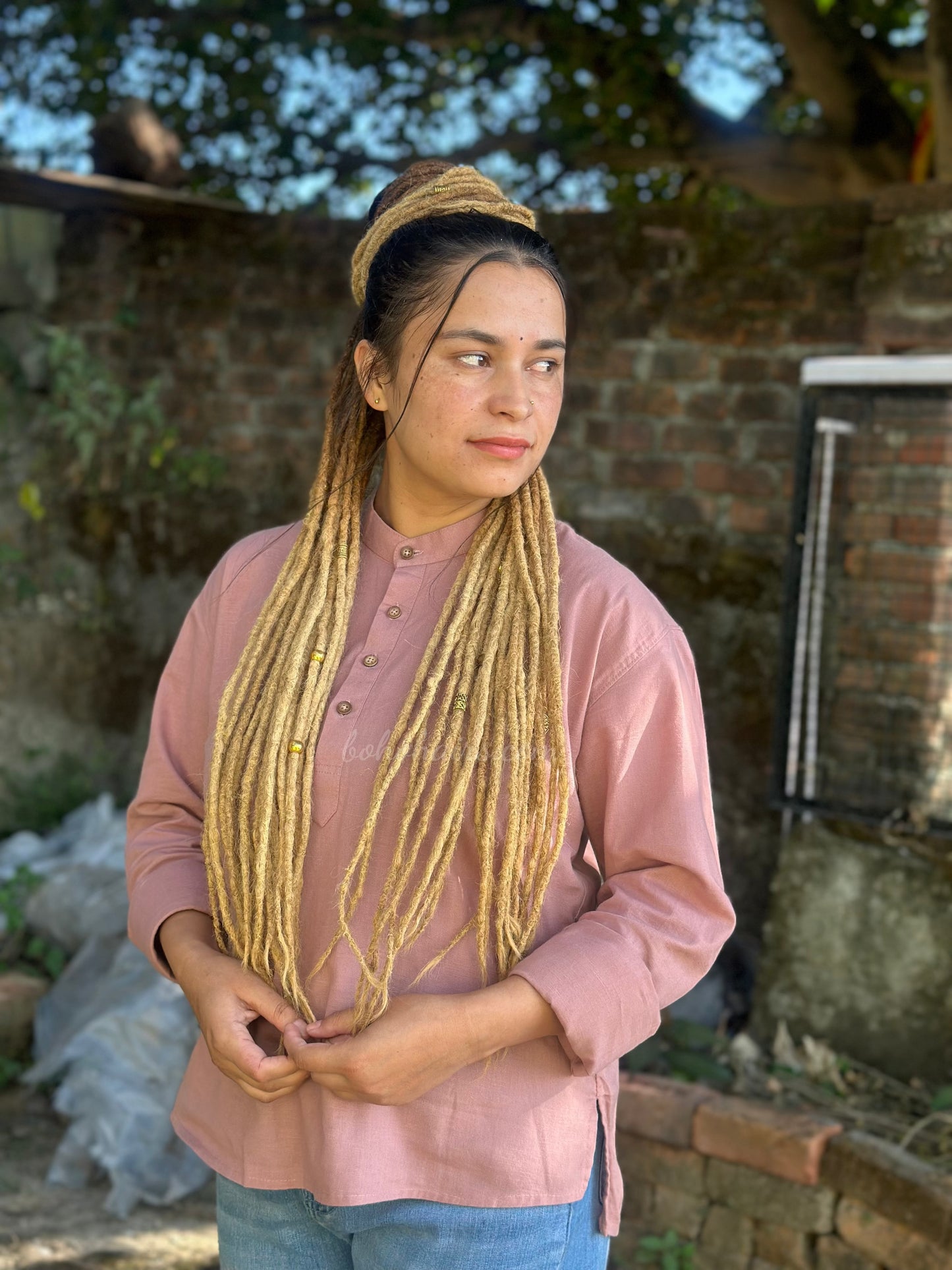 Boho Medium Thickness 46 Dreadlocks