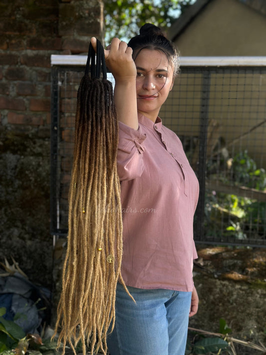 Boho Medium Thickness 46 Dreadlocks