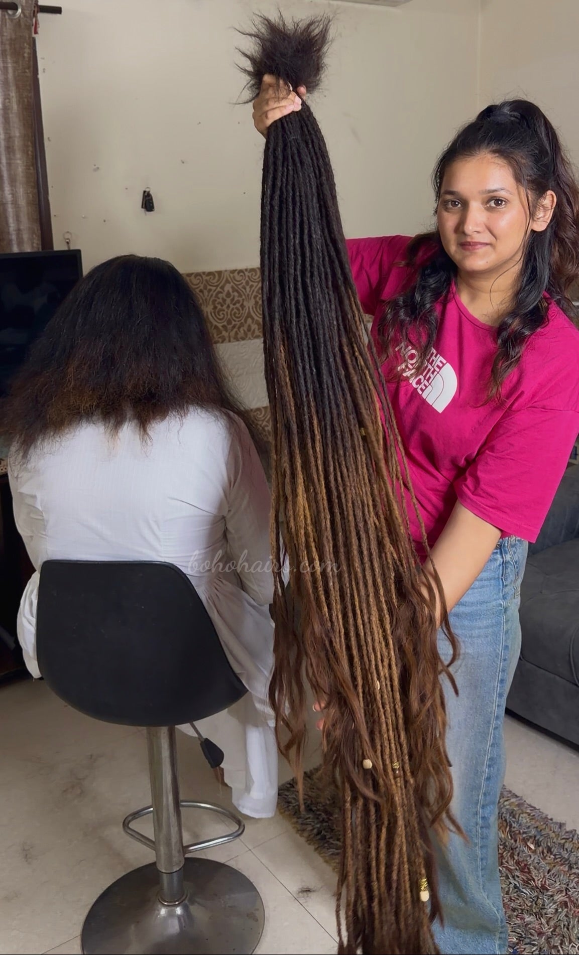 Earth Touch Long Dreadlock Extensions, Open Hair Tail
